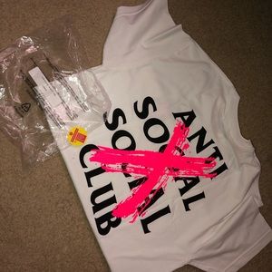 NWT ANTI SOCIAL SOCIAL CLUB TSHIRT